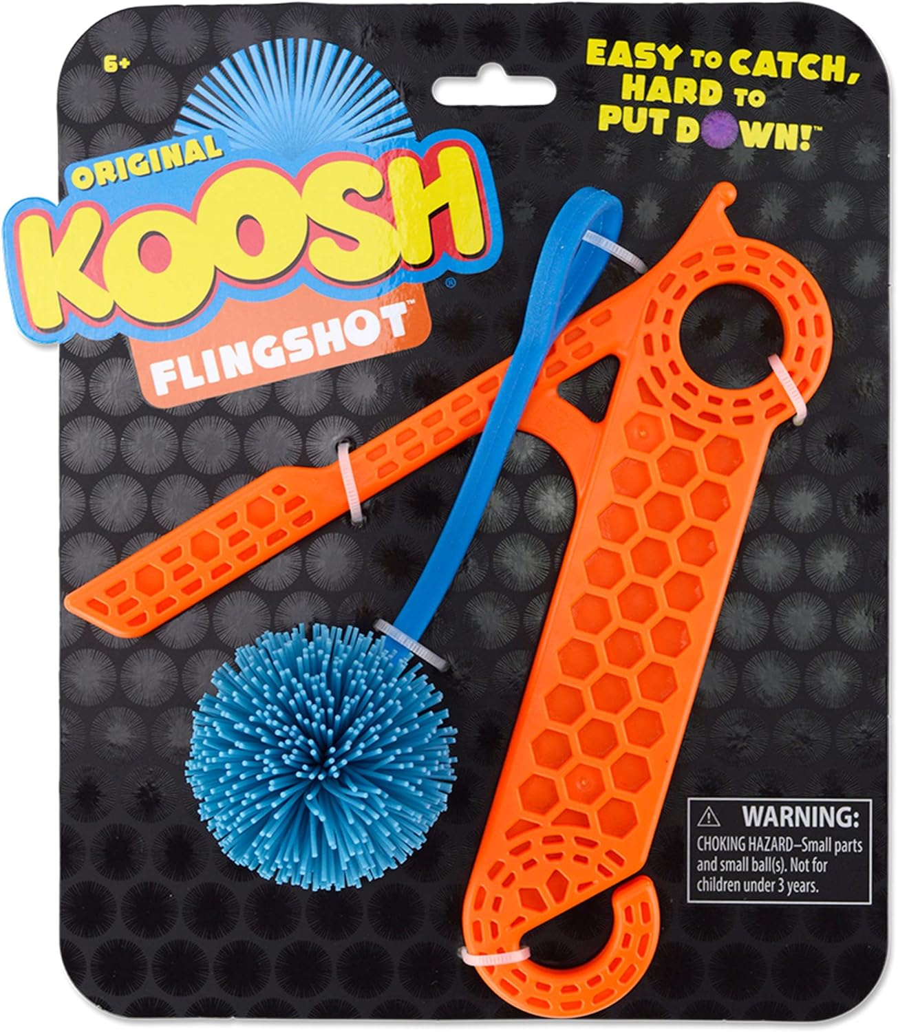 Koosh Flingshot - Special Koosh Ball Made Just for Flinging! - Easy to Catch, Hard to Put Down - Ages 6+