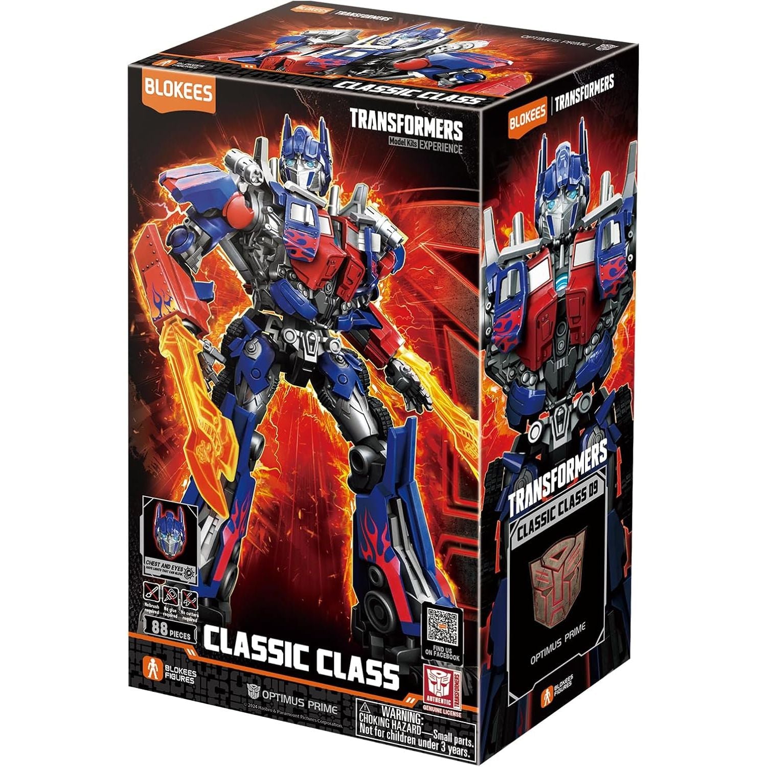BLOKEES Transformers Classic Class 09 Optimus Prime Transformers (2007)