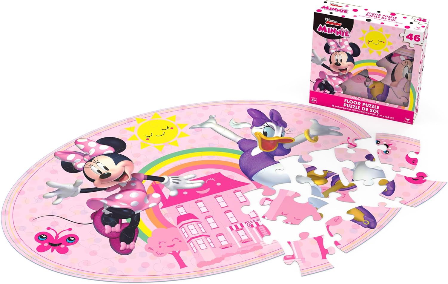 Floor Puzzle 46 Pieces Minnie Mouse