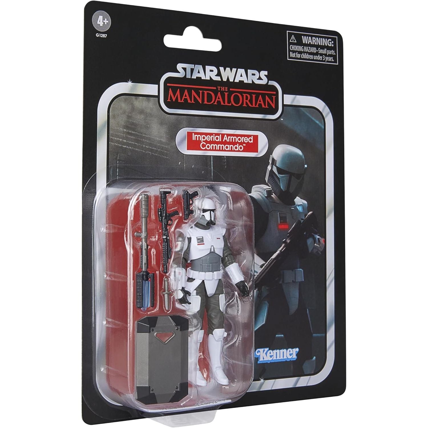 STAR WARS The Vintage Collection Imperial Armored Commando, Deluxe The Mandalorian 3.75 Inch Collectible Action Figure