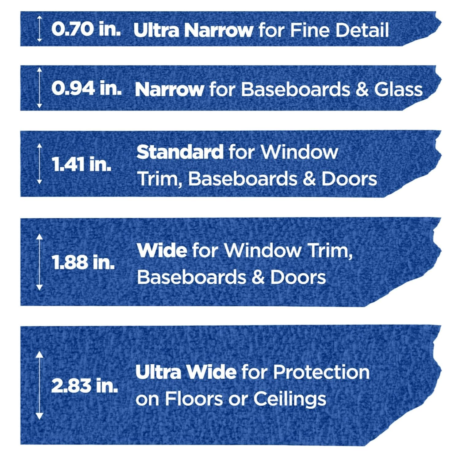 ScotchBlue Original Multi-Surface Painters Tape, 2 Inch Wide (1.88 In. x 60 Yds), 3 Rolls, Blue Paint Tape Protects Surfaces and Removes Easily, Masking Tape for Indoor and Outdoor Use (2090-48EP3)