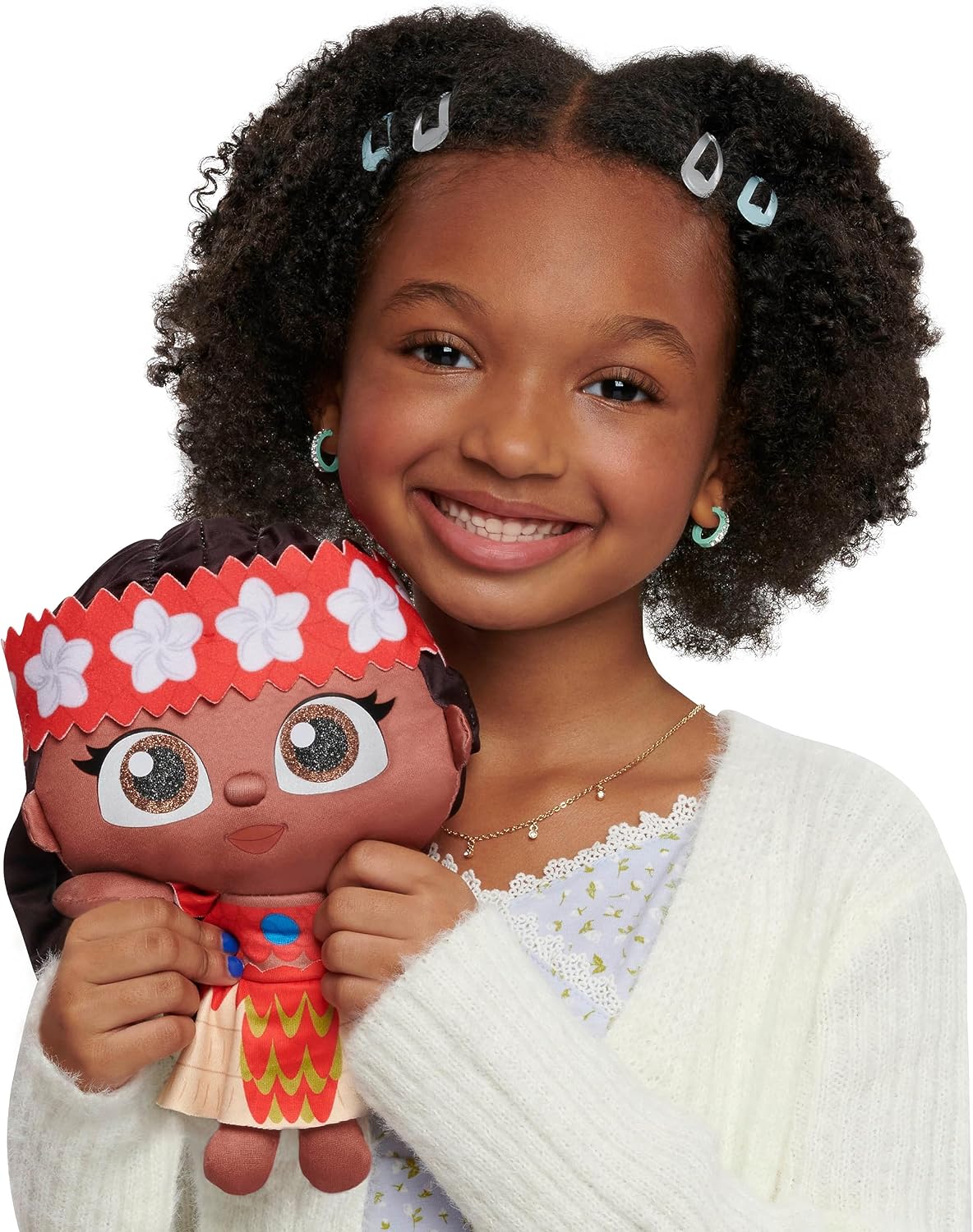 Disney Doorables Puffables Plush Moana, 10-inch Collectible Plush, Styles May Vary, Officially Licensed Kids Toys for Ages 3 Up by Just Play