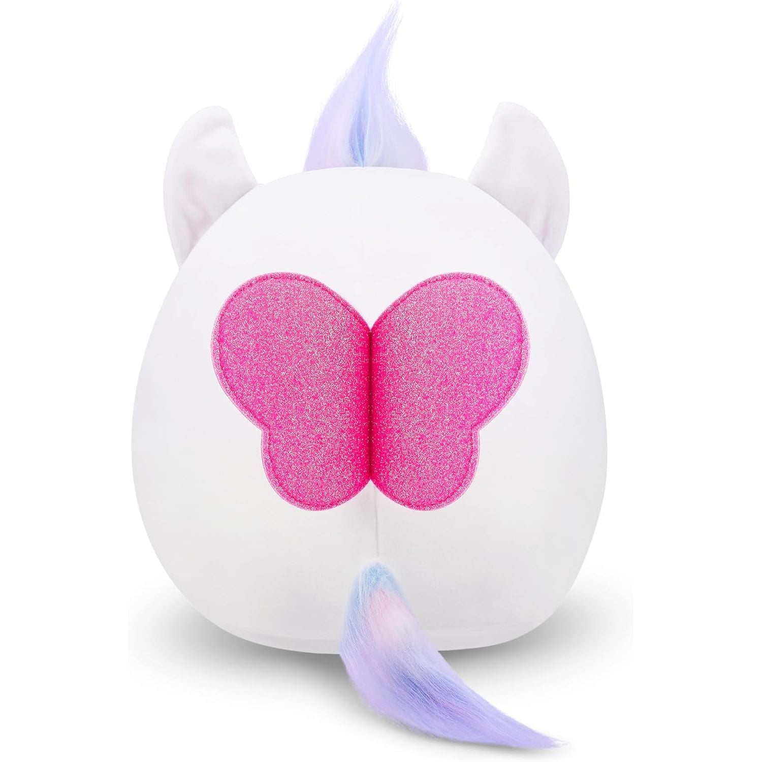Rainbocorns Eggzania Surprise Mania Series 1 (Unicorn) by ZURU, Collectible Plush Stuffed Animal, Surprise Eggs, 5 Mini Eggs, Stickers, DIY Jewelry, Slime, Ages 3+ for Girls, Children