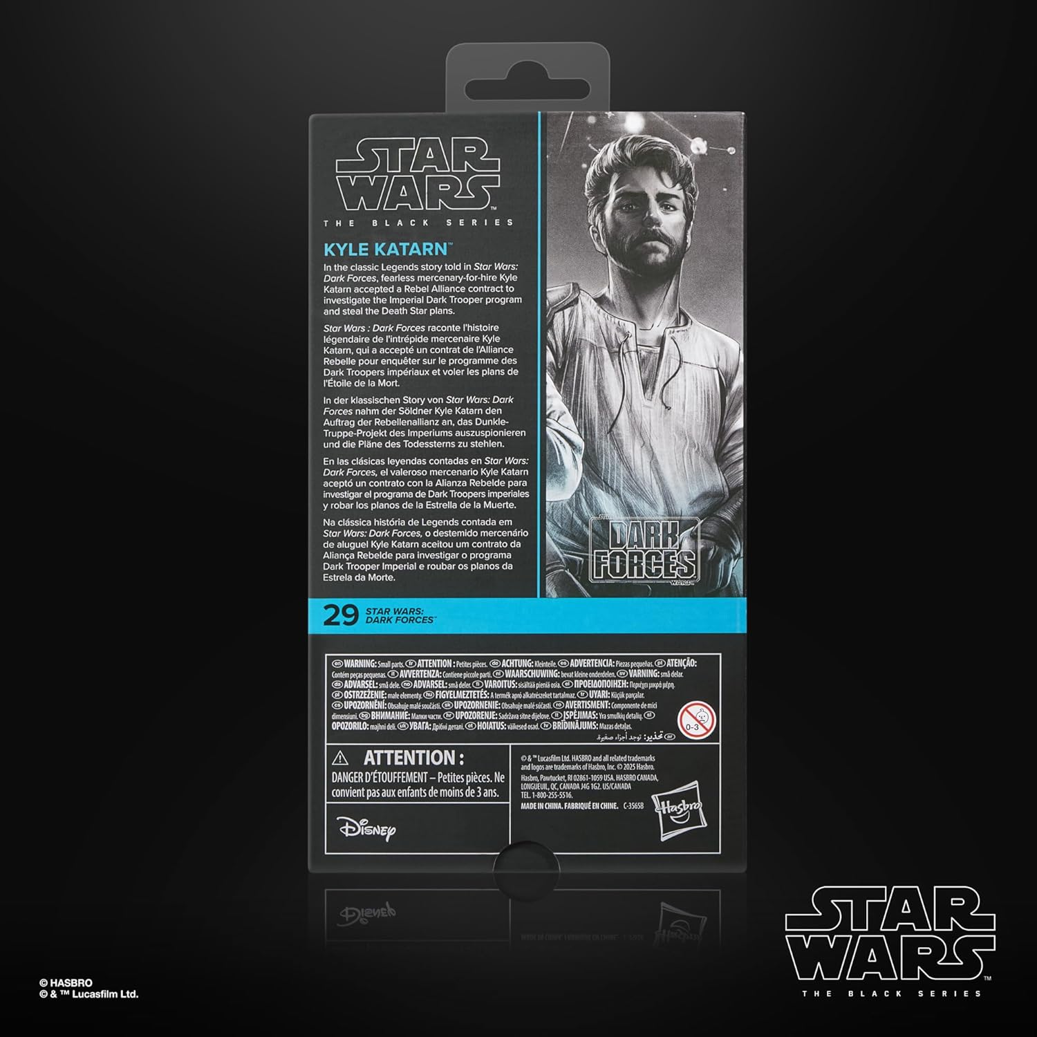 STAR WARS The Black Series Gaming Greats Kyle Katarn, Dark Forces Premium Collectible 6 Inch Action Figure