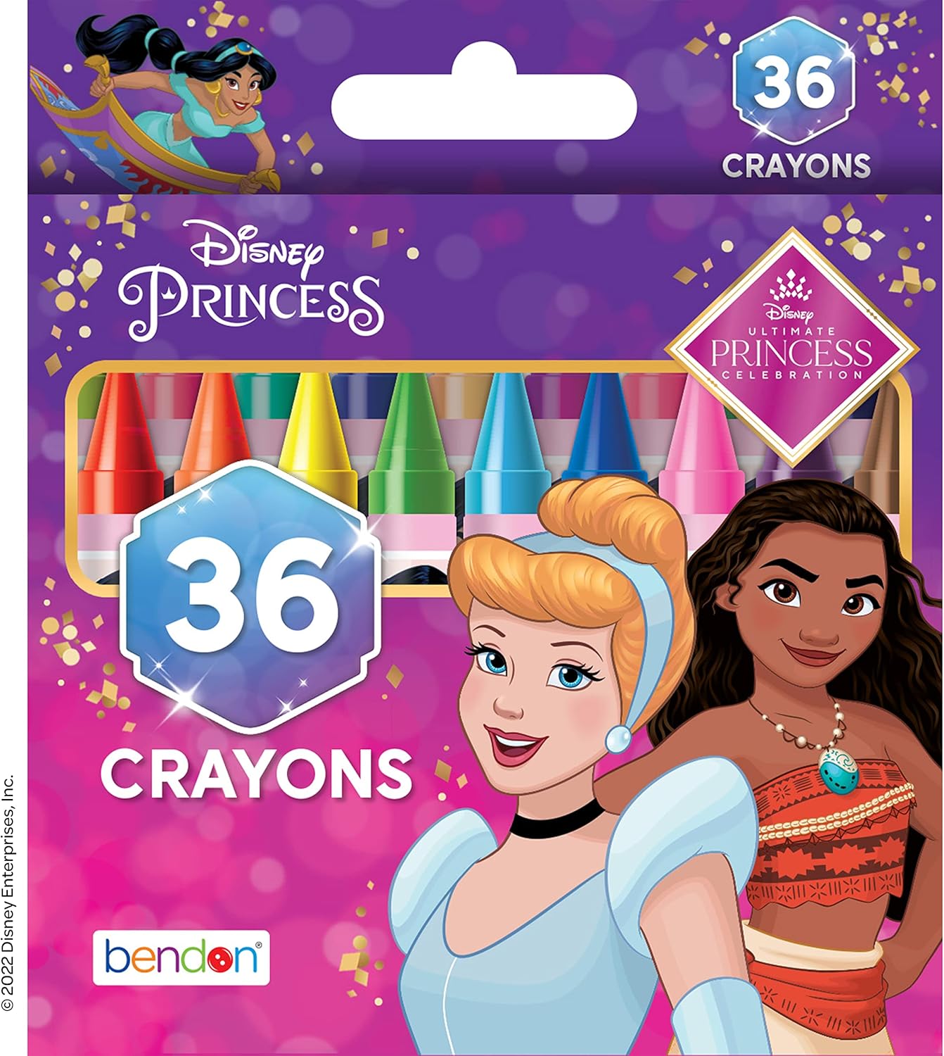 Disney Princess 36 Count Crayons in Tuck Box