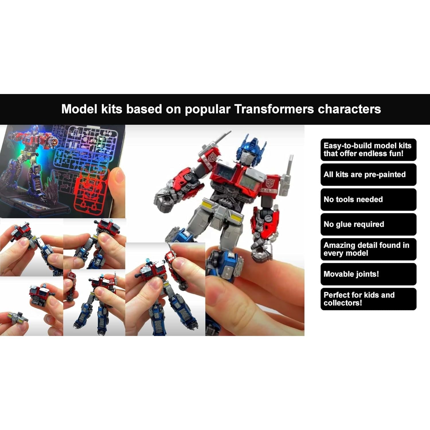 Transformers Classic Class | Mirage | Model Kit for Ages 12+ | Collectible Action Figure Building Set | Toy Gift for Kids & Adults