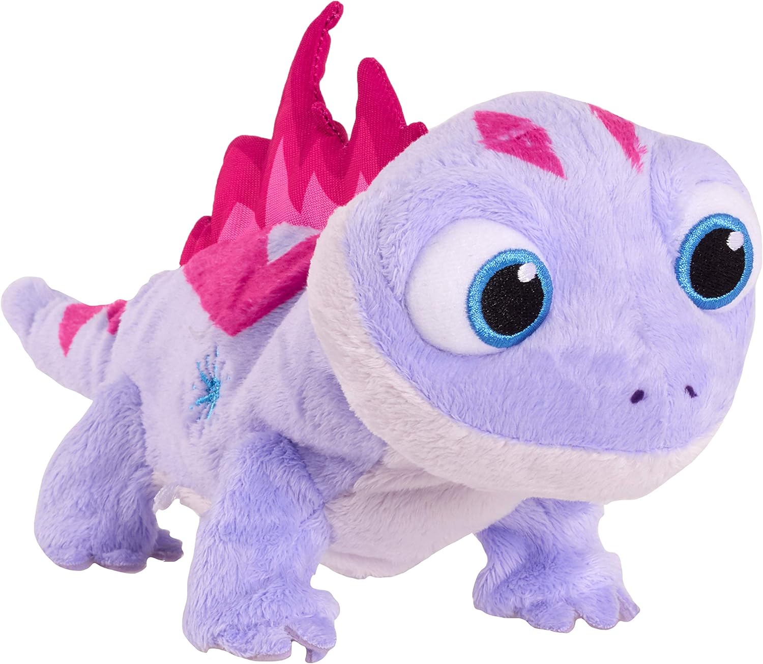 Disney Frozen 2 Walk & Glow Bruni The Salamander, Lights and Sounds Stuffed Animal, Officially Licensed Kids Toys for Ages 3 Up by Just Play