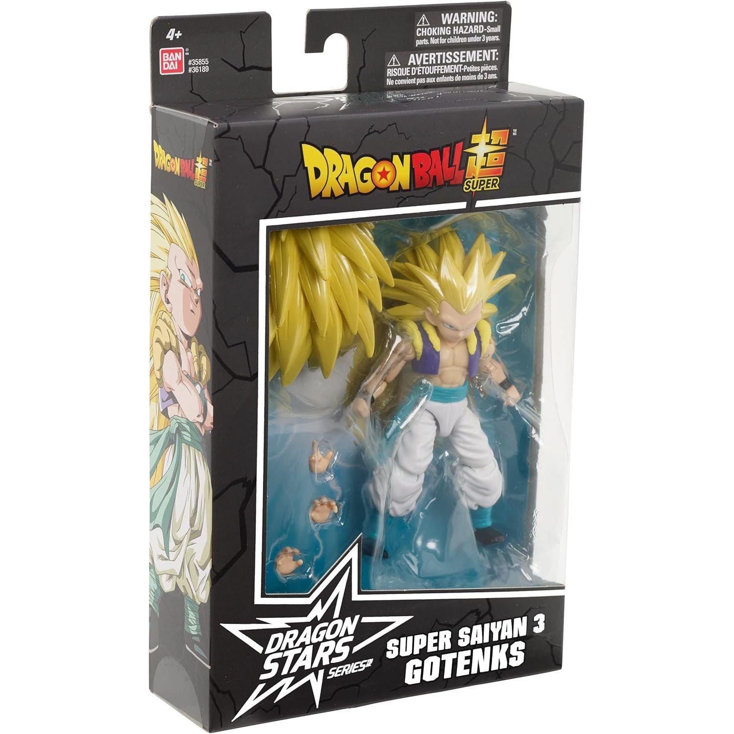 Dragon Ball Super - Dragon Stars - Super Saiyan 3 Gotenks, 6.5" Action Figure