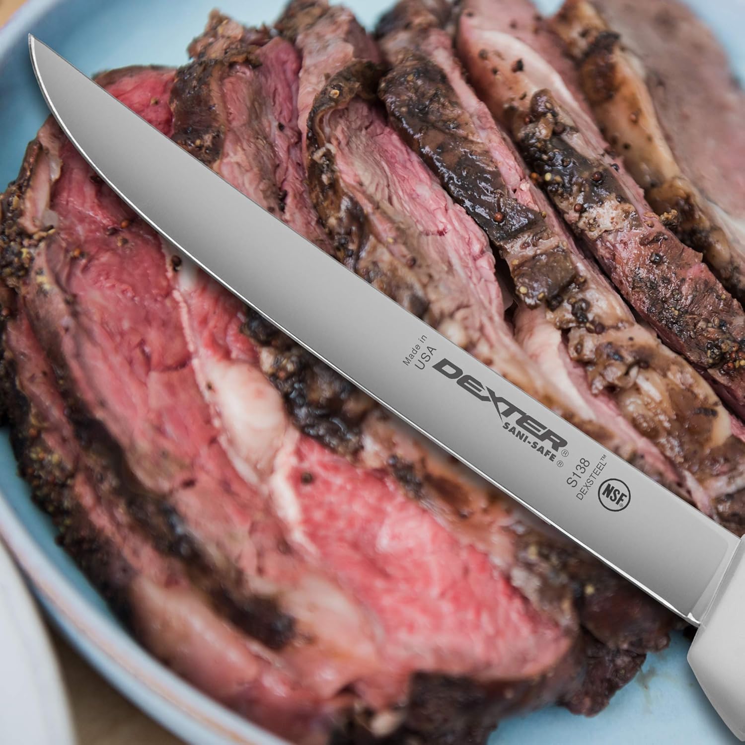 Dexter-Russell 8" Trimming /Fillet Knife, S138PCP, SANI-SAFE Series