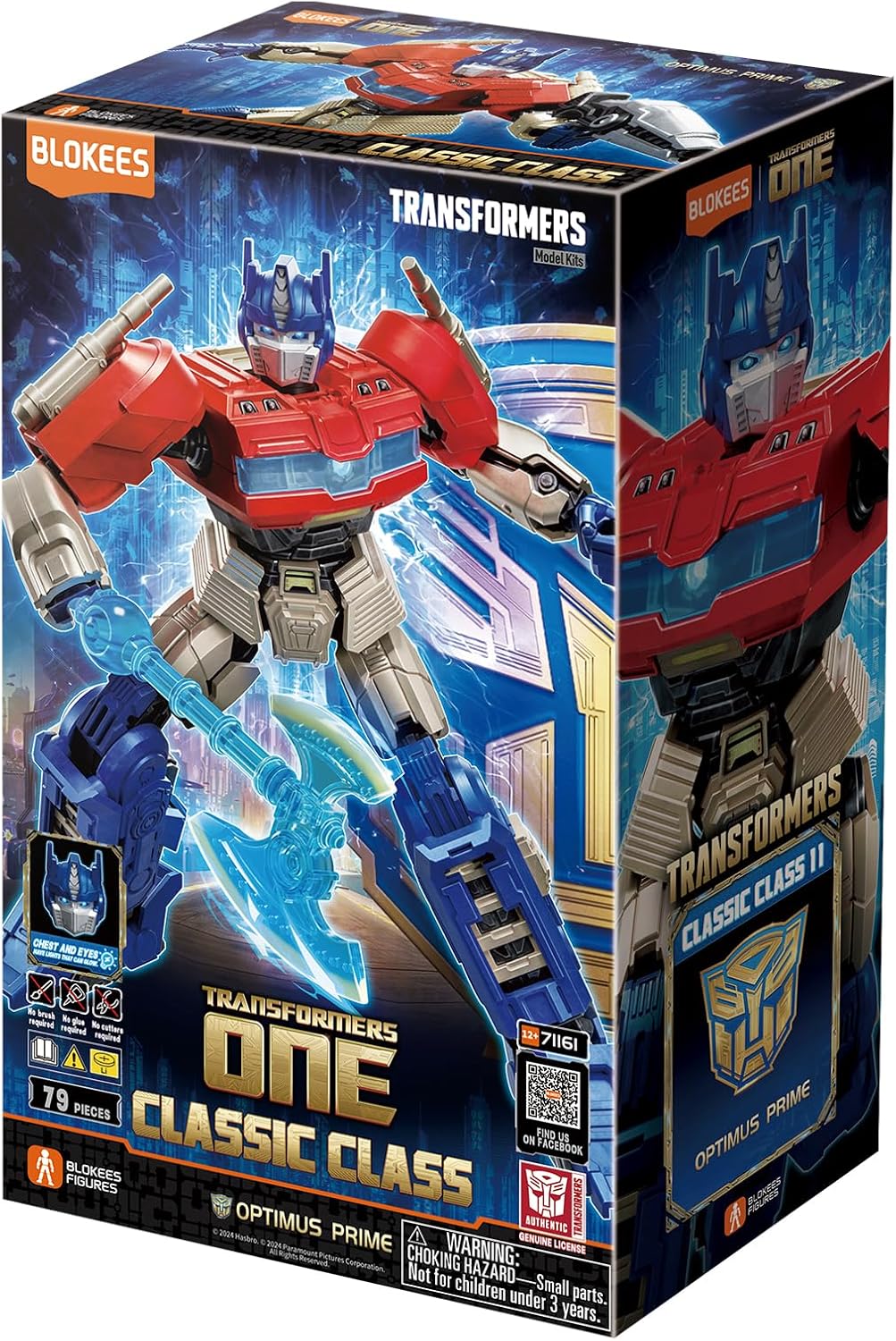 BLOKEES Transformers Classic Class 11 Transformers One Optimus Prime