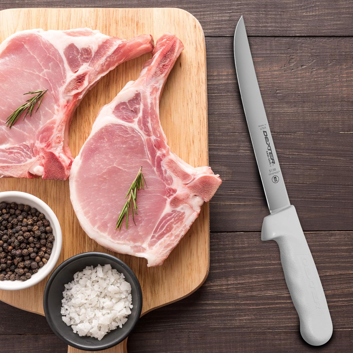 Dexter-Russell 8" Trimming /Fillet Knife, S138PCP, SANI-SAFE Series