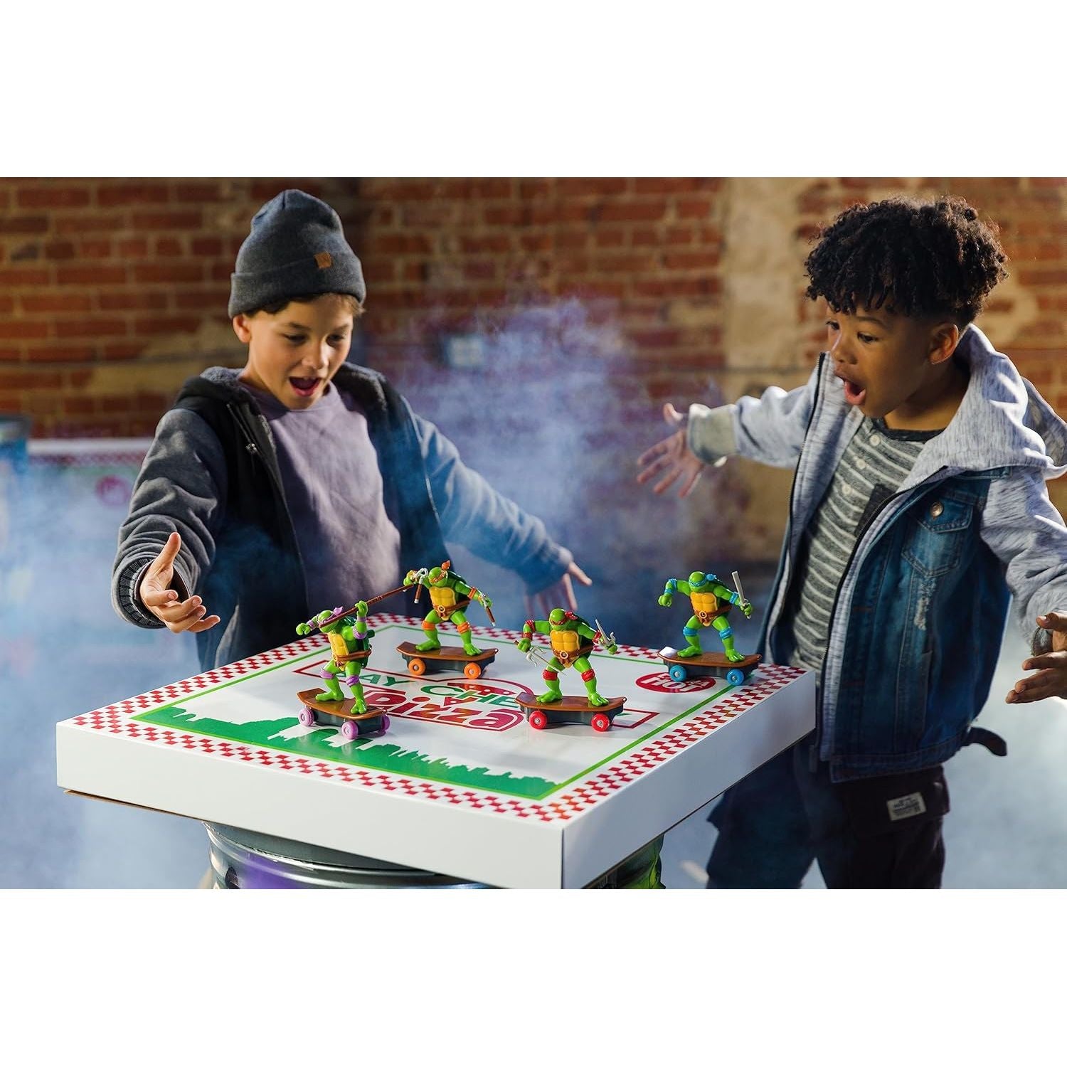 Teenage Mutant Ninja Turtles 5" Sewer Shredders Leonardo Classic Edition Ages 3+ - Battle & Shred with Signature Katanas!