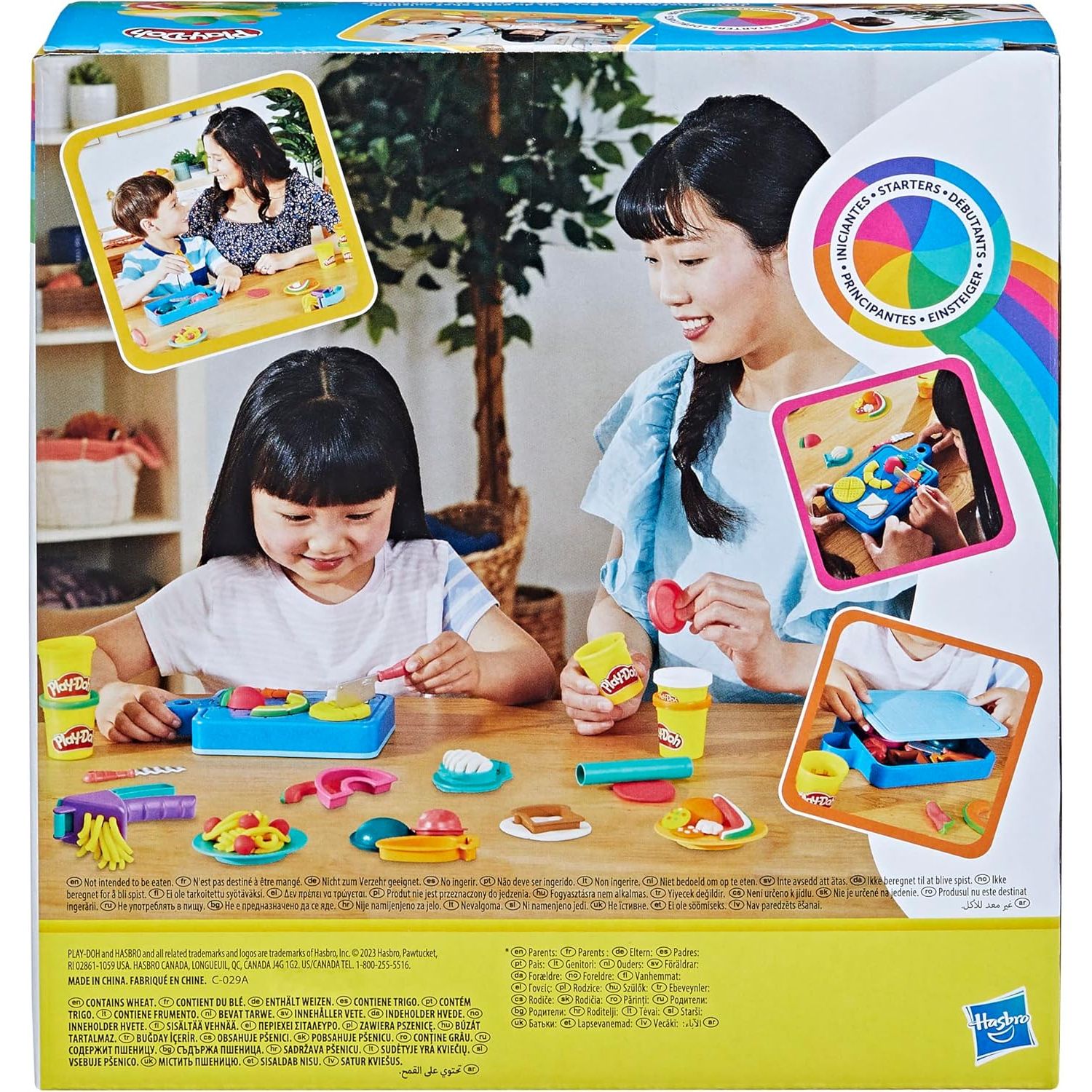 Play-Doh Little Chef Starter Set, 14 Play Kitchen Accessories, Kids Toys for 3 Year Olds and Up, Preschool Crafts