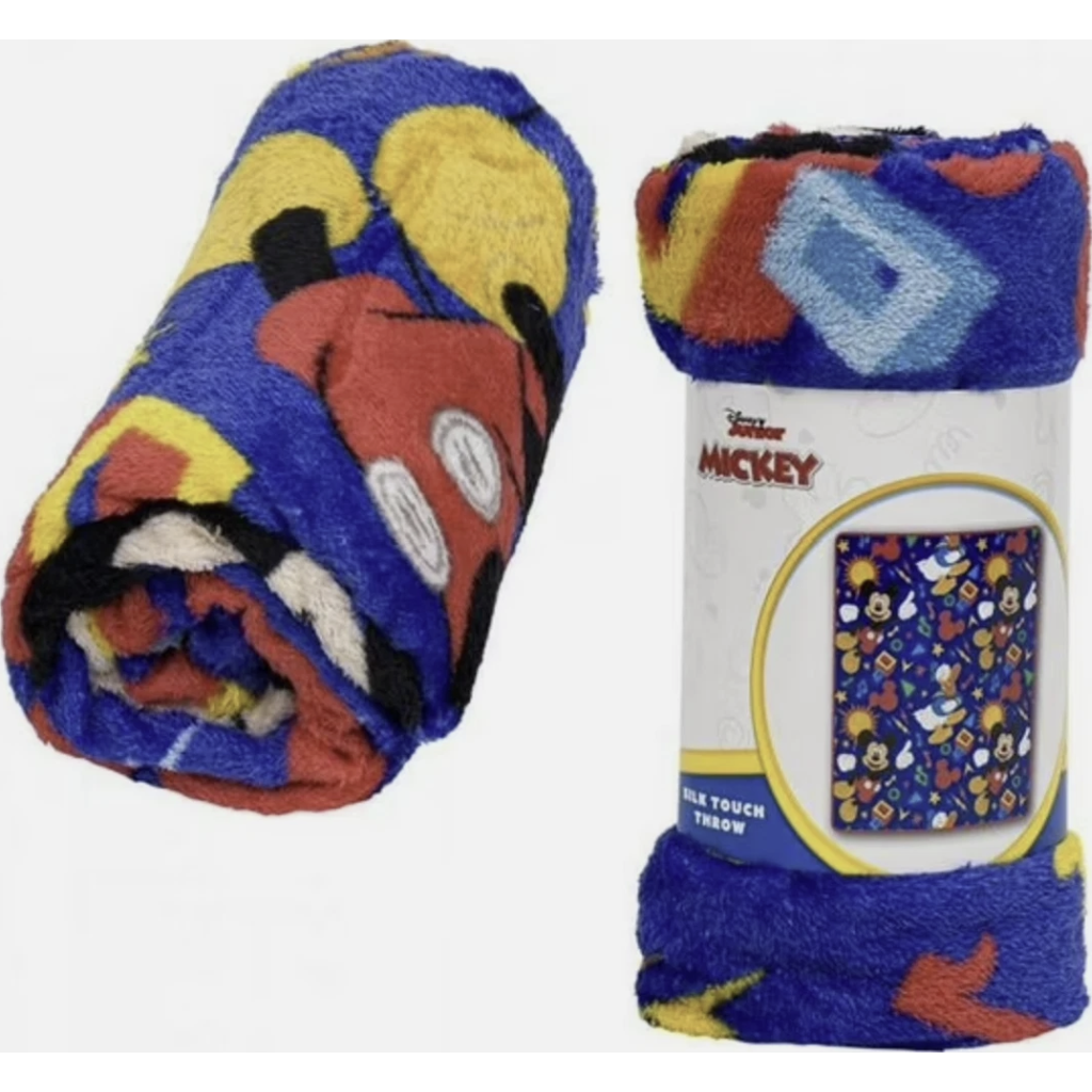 Mickey Mouse Silk Touch Throw Blanket 40 x 50 – Soft Lightweight Kids Disney Blanket