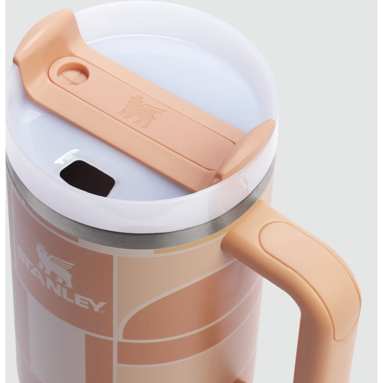 Stanley Quencher® H2.0 FlowState™ Tumbler | 30oz - Apricot Court Geo