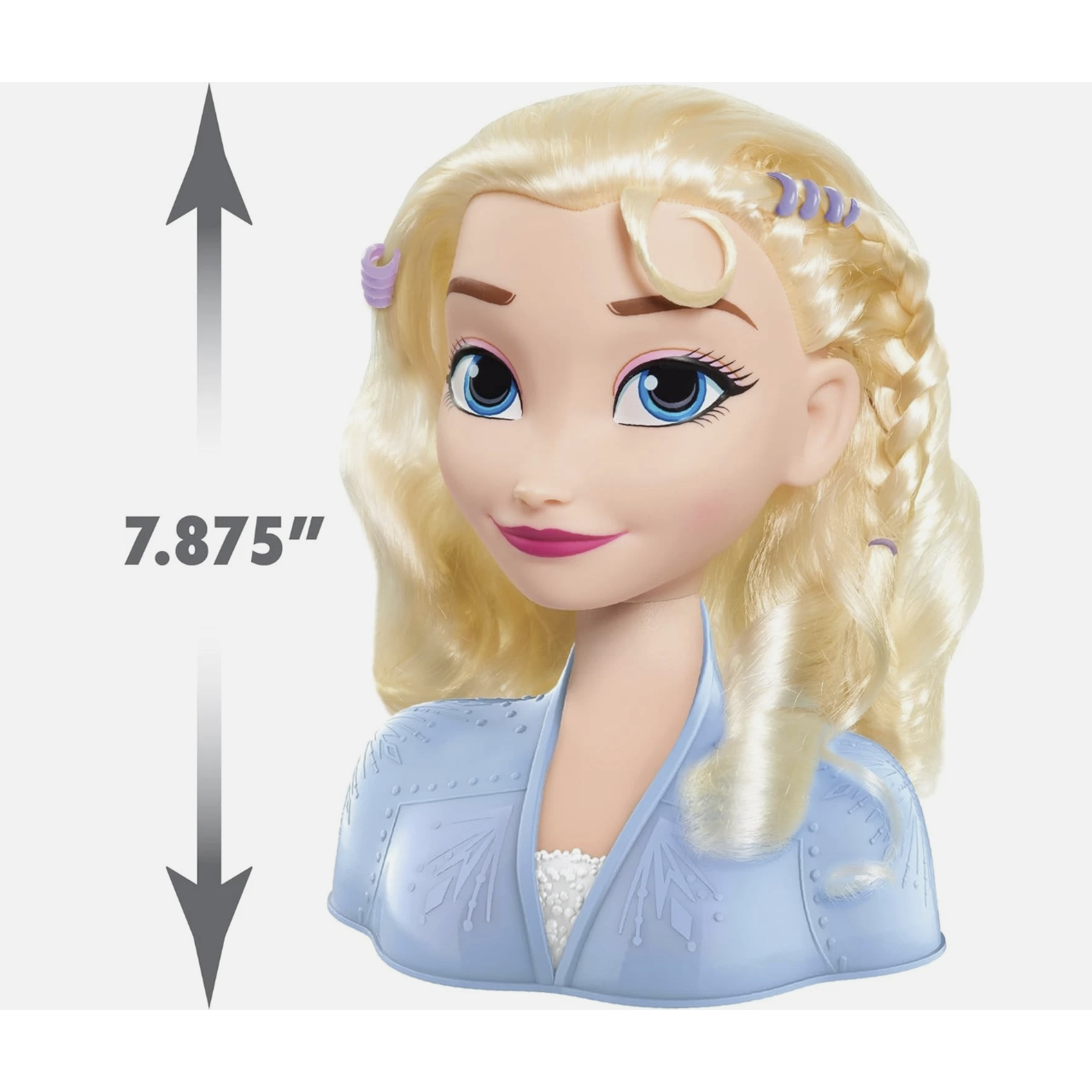 New-Disney Frozen 2 Elsa Styling Head, 14-pieces, Pretend Play, Kids Toys | Doll