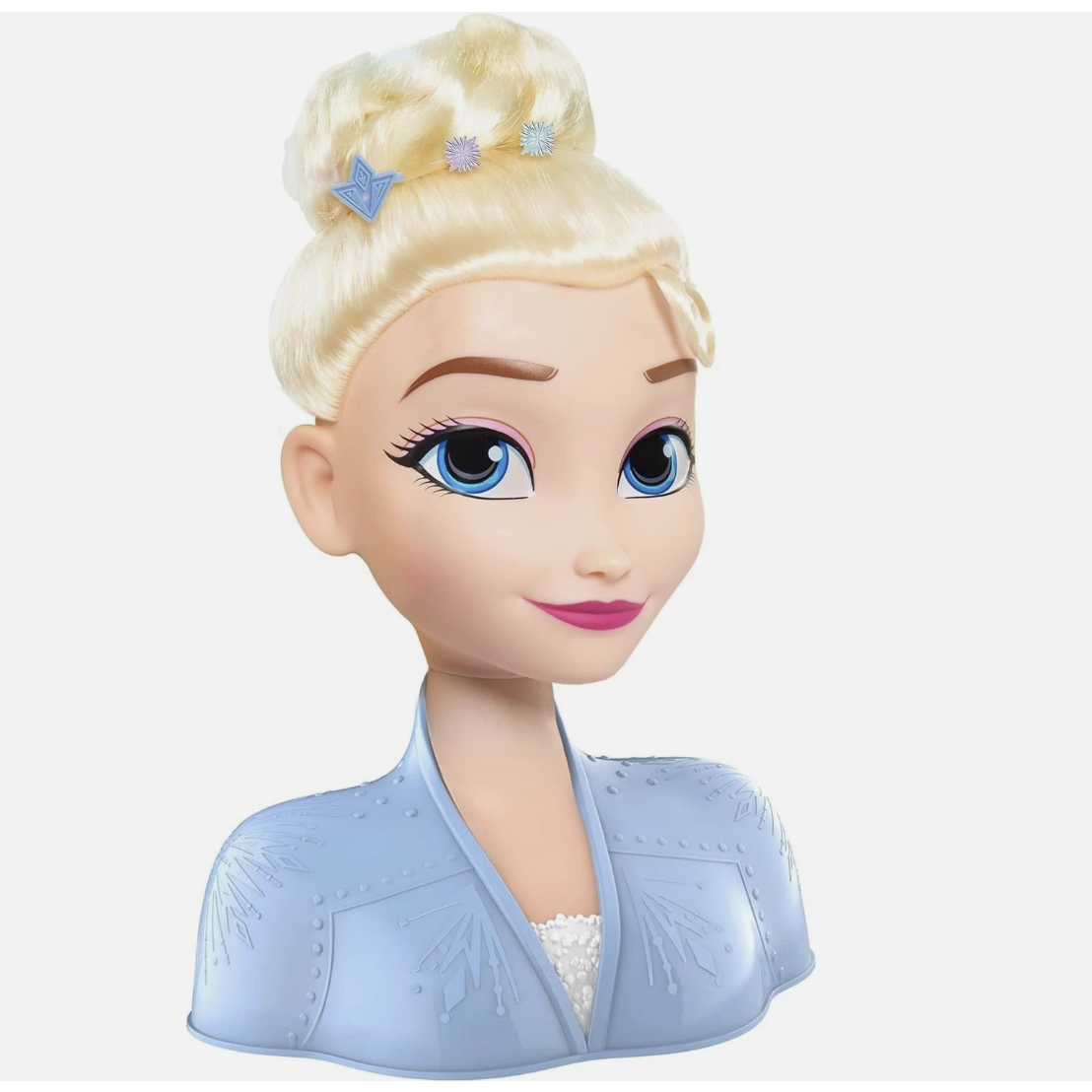 New-Disney Frozen 2 Elsa Styling Head, 14-pieces, Pretend Play, Kids Toys | Doll