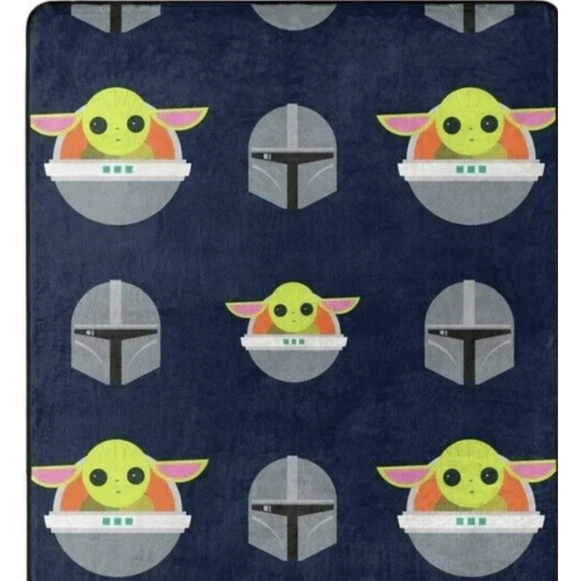 Star Wars The Mandalorian Silk Touch Throw Blanket 40 x 50 – Soft Lightweight Kids Blanket