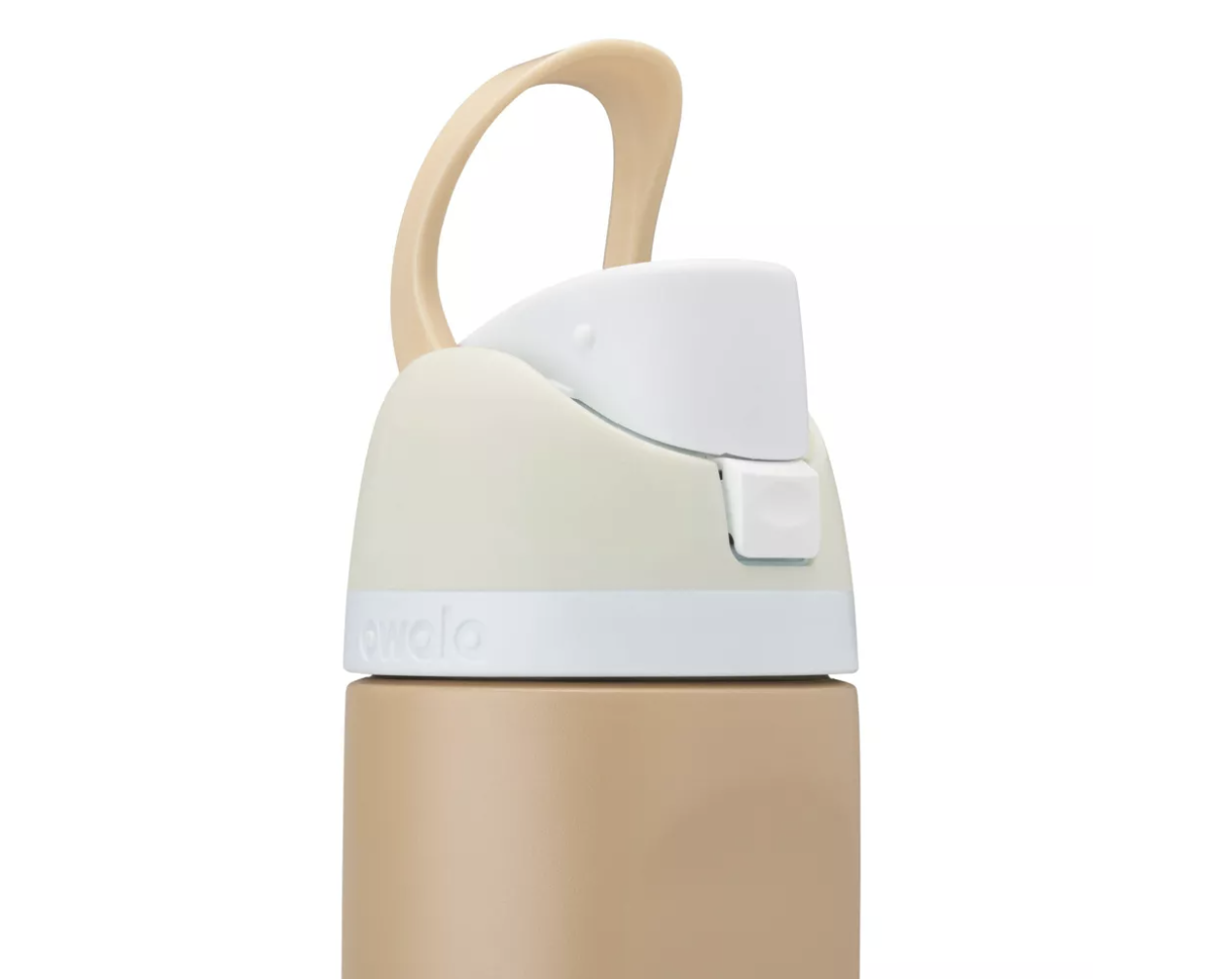 Owala FreeSip Insulated Stainless Steel Water Bottle with Straw for Sports and Travel, BPA-Free Sports Water Bottle, 24 oz, Mint/Brown, Muddy Buddy