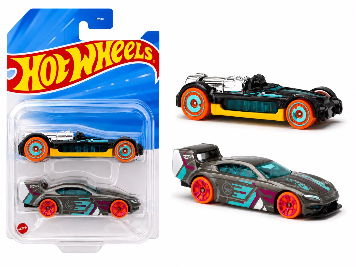 Hot Wheels 2-Pack Die-Cast Cars – Original Mattel – Collector Set – Loose & Packaged Photos Included (Copy)