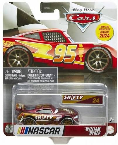 Disney Pixar Cars NASCAR Shifty #24 William Byrev Die-Cast Vehicle